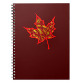 Carnet Feuille de feu (Devant)