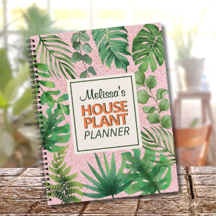 Carnet Feuille de la Maison Plante Motif