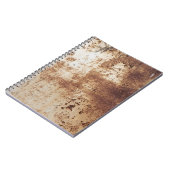 Carnet Feuille de métal arrière - plan texture (Côté gauche)