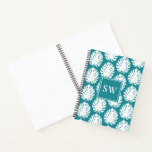 Carnet Feuille de Monstera Tropicale Côtière Moderne (Intérieur)