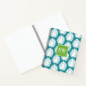 Carnet Feuille de Monstera Tropicale Côtière Moderne (Intérieur)