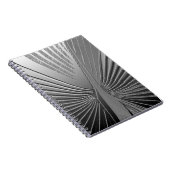 Carnet Feuille de palme chromé Art déco (Côté Droit)