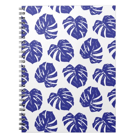 Carnet Feuille de palmier tropical motif (Devant)