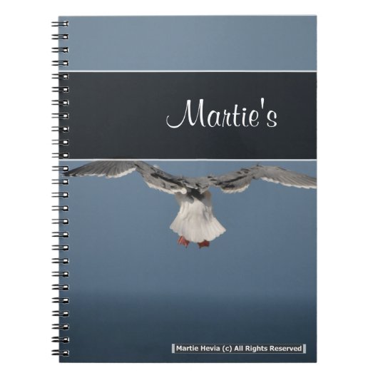 Carnet Feuille de Seagull (Devant)