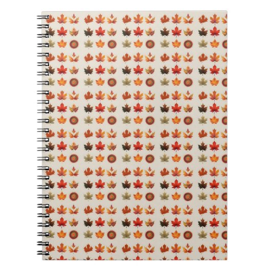 Carnet Feuille d'érable (Devant)