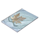 Carnet Feuille d'érable congelée sur glace (Côté gauche)