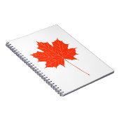 Carnet Feuille d'érable rouge (Côté Droit)