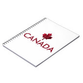 Carnet Feuille d'érable rouge du Canada (Côté gauche)