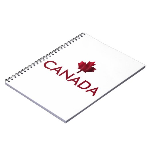 Carnet Feuille d'érable rouge du Canada (Côté gauche)