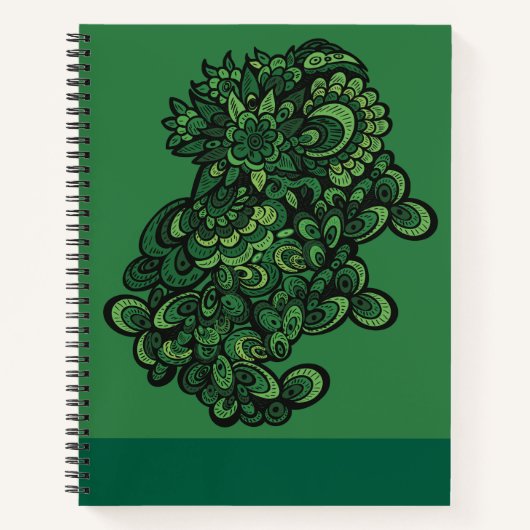 Carnet Feuille du printemps (Devant)
