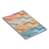 Carnet Feuille et abstrait incurvé (Côté Droit)