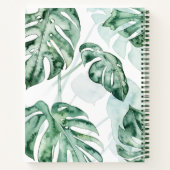 Carnet Feuille fractionnée de palme tropicale (Dos)