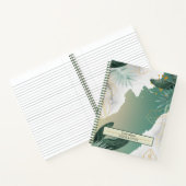 Carnet Feuille Or Et Vert (Intérieur)