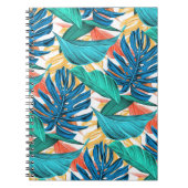 Carnet Feuille tropical (Devant)