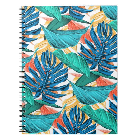 Carnet Feuille tropical (Devant)