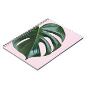 Carnet Feuille tropicale de Monstera (Côté gauche)