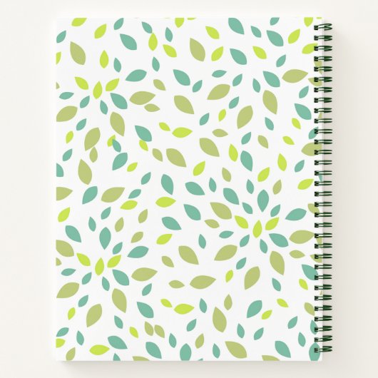 Carnet Feuille (vert) (Dos)