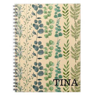 Carnet Feuille Verte