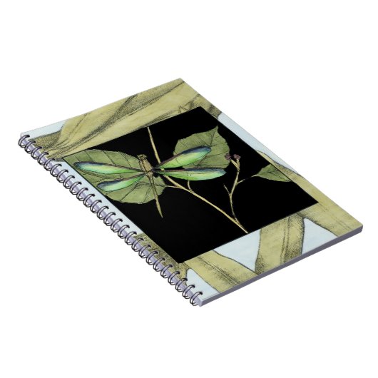 Carnet Feuilles à l'instigation de la libellule par Jenni (Côté Droit)