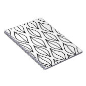 Carnet feuilles Abstraits. Structure vintage. Mer dessiné (Côté Droit)