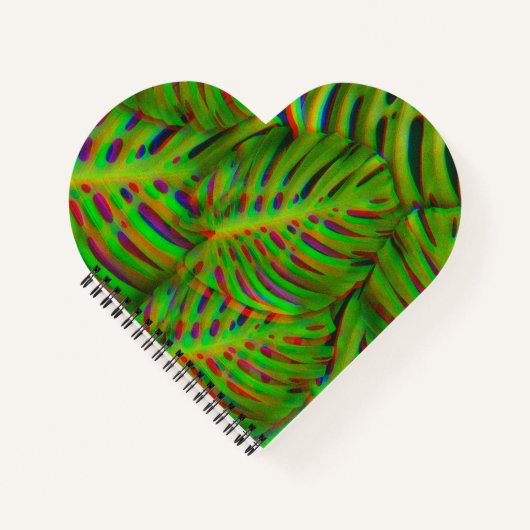 Carnet Feuilles arc-en-ciel (Devant)