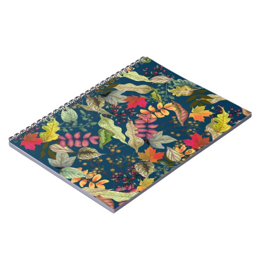 Carnet Feuilles automnales (Côté gauche)