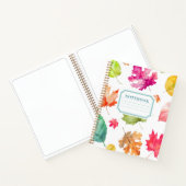 Carnet Feuilles automnales (Intérieur)