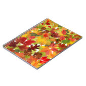 Carnet Feuilles automnales d'automne (Côté gauche)
