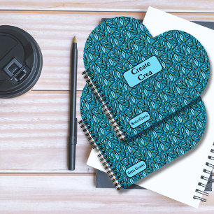 Carnet Feuilles Bleus Bilingues Créer Crea Spiral Espagno