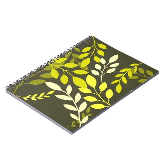 Carnet Feuilles botaniques modernes (Côté gauche)