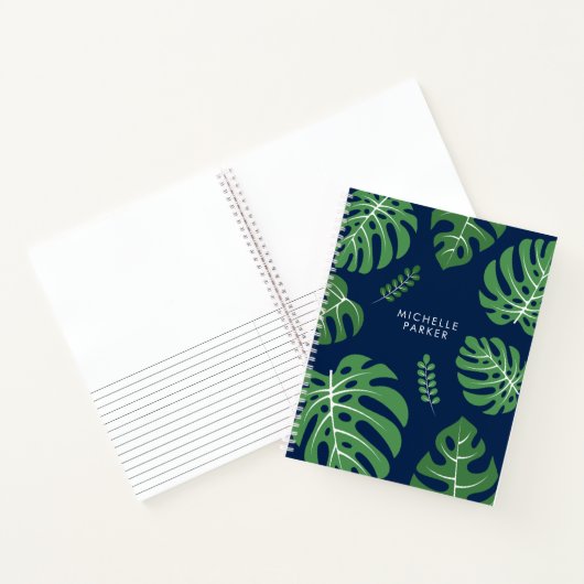 Carnet Feuilles branchés Monstera Palm (Intérieur)