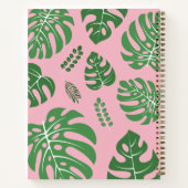Carnet Feuilles branchés Monstera Palm (Dos)