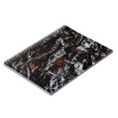 Carnet feuilles Brown et blancs séchés (Côté gauche)