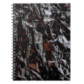 Carnet feuilles Brown et blancs séchés (Devant)