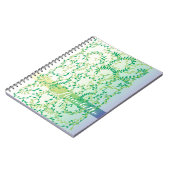 Carnet Feuilles dansants (Côté gauche)