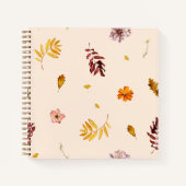 Carnet Feuilles d'automne (Devant)