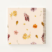 Carnet Feuilles d'automne (Dos)