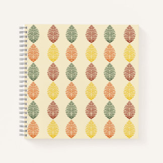 Carnet Feuilles d'automne