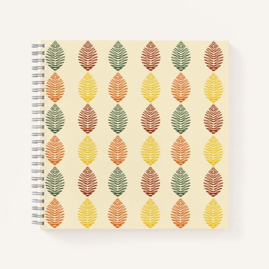 Carnet Feuilles d'automne (Devant)