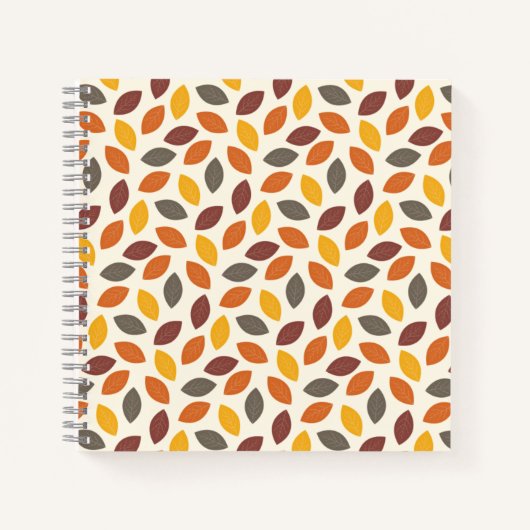 Carnet Feuilles d'automne (Devant)