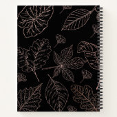 Carnet Feuilles d'automne (Dos)