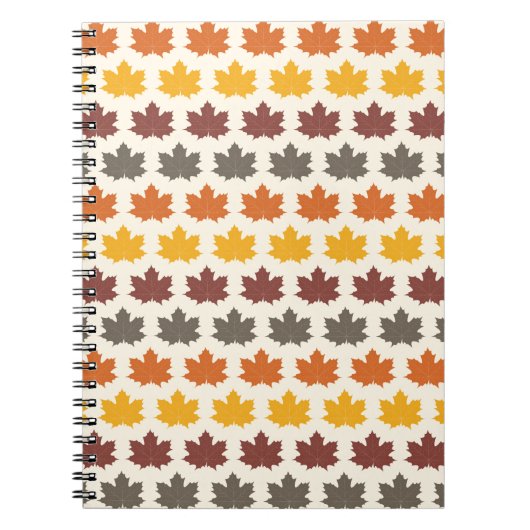 Carnet Feuilles d'automne (Devant)