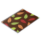 CARNET FEUILLES D'AUTOMNE (Côté gauche)