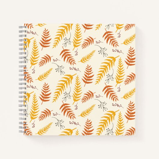 Carnet Feuilles d'automne (Devant)