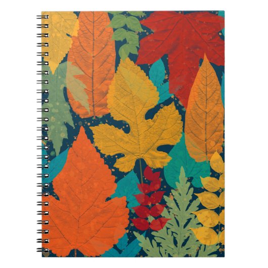 Carnet Feuilles d'automne (Devant)