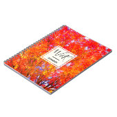 Carnet Feuilles d'automne (Côté gauche)