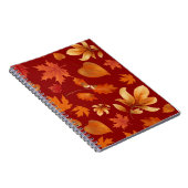 Carnet Feuilles d'automne aux couleurs d'automne (Côté Droit)