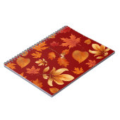 Carnet Feuilles d'automne aux couleurs d'automne (Côté gauche)