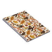 Carnet Feuilles d'automne, baies, champignons et fleurs (Côté Droit)