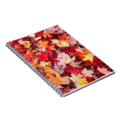 Carnet Feuilles d'automne colorées (Côté Droit)